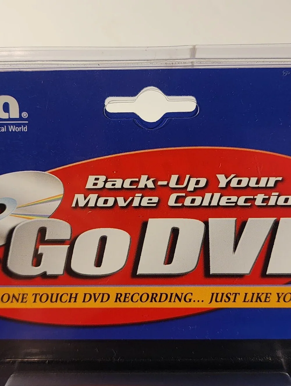 Go DVD Back up Your Movie Collection, Allows One Touch DVD Recording CT-200 NEW